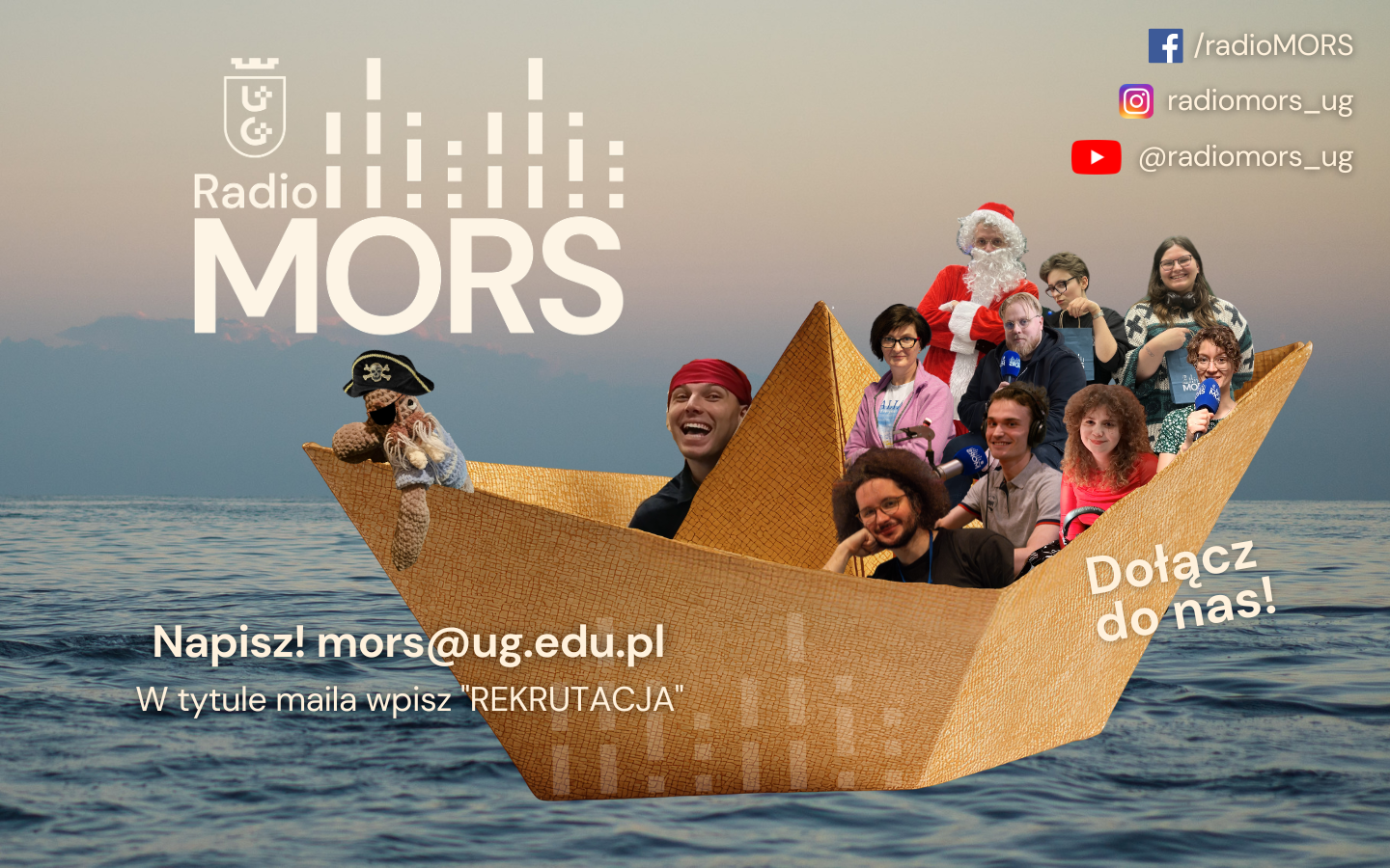 Radio MORS rekrutuje baner