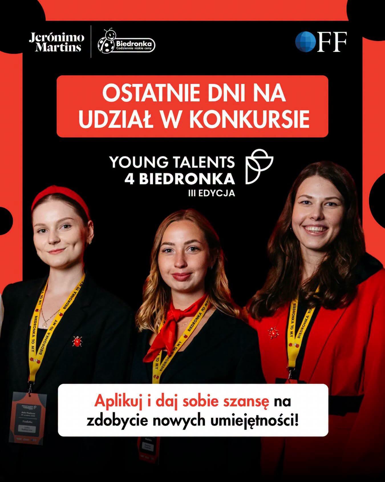 Young Talents 4 Biedronka baner
