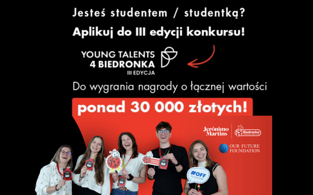 Yount Talents Biedronka baner