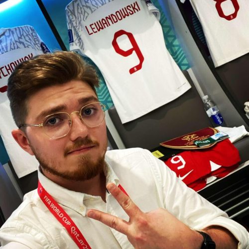 Jan Sławiński w szatni polskiej reprezentacji