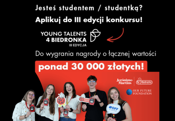 Yount Talents Biedronka baner