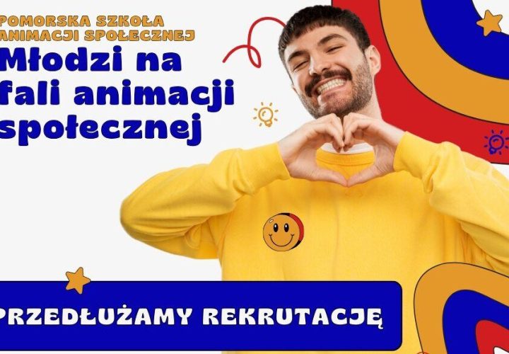 Młodzi na fali animacji baner