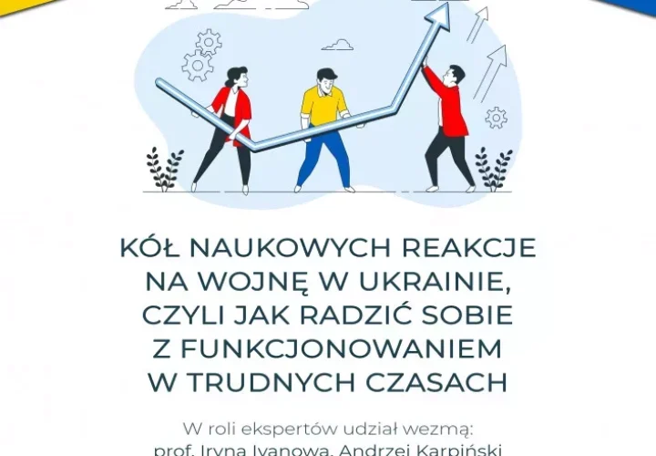 Kół naukowych reakcje na wojnę w Ukrainie plakat